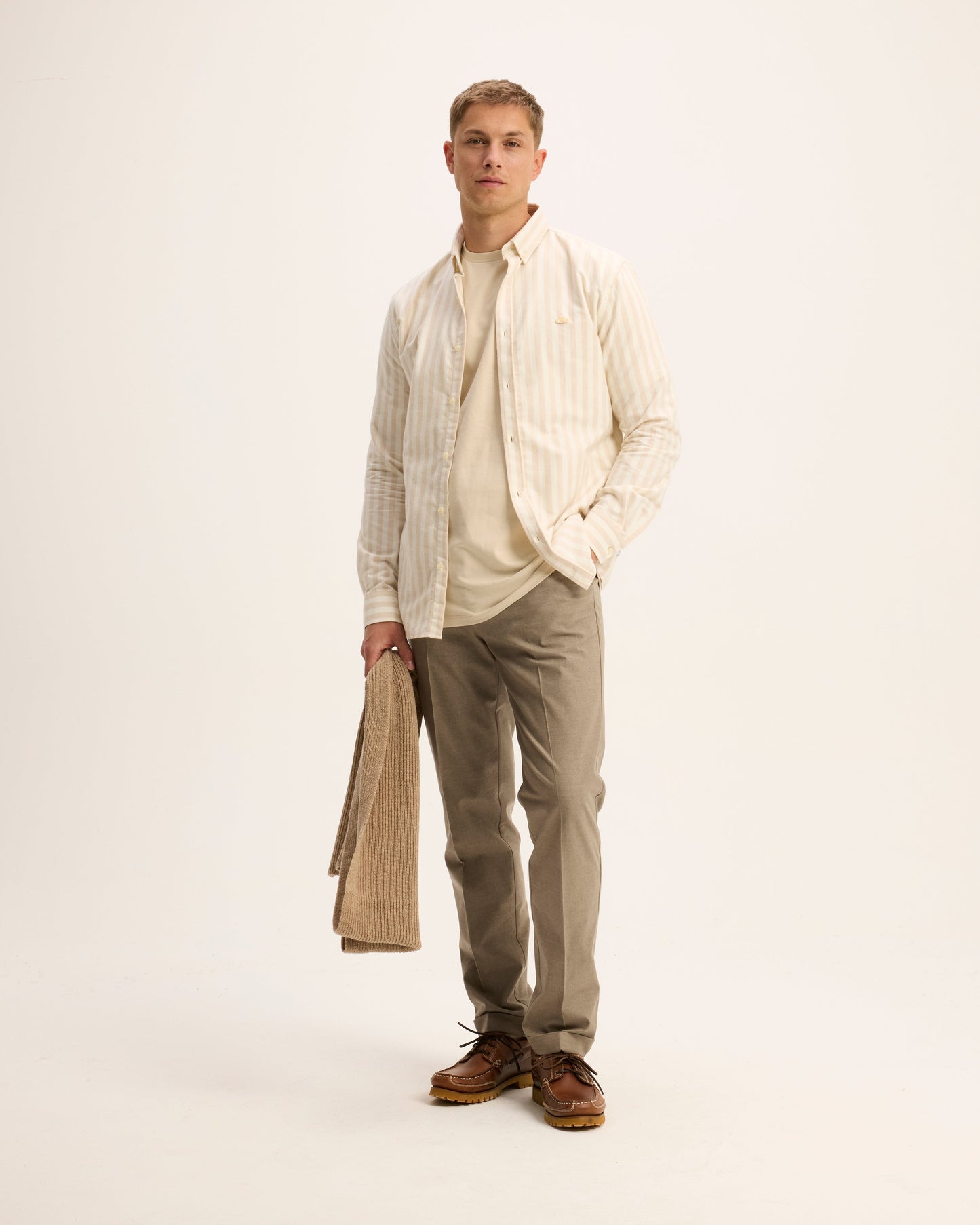 Seinfield Striped Cotton Shirt