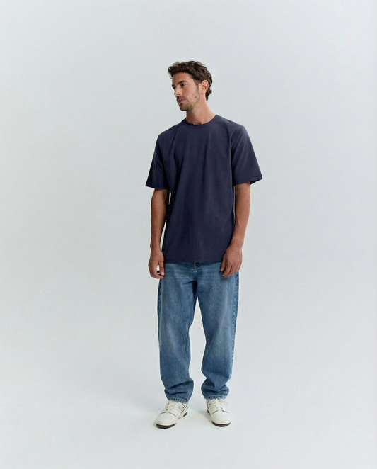 Ted Soft Relaxed Fit Tee Navy