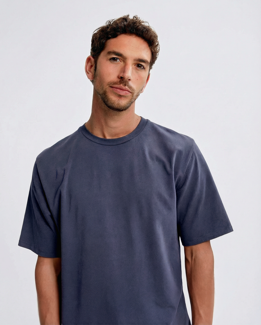 Ted Soft Relaxed Fit Tee Navy