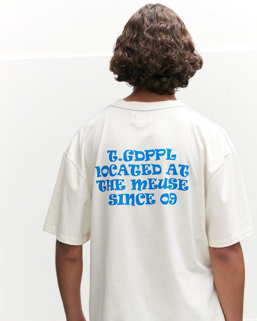 T -shirt met Rubberen Patch