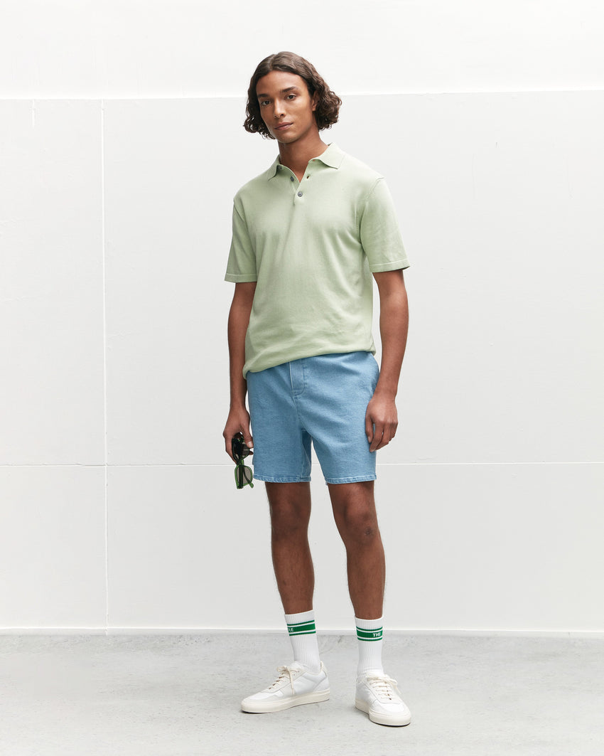 Slim Fit Knitted Polo