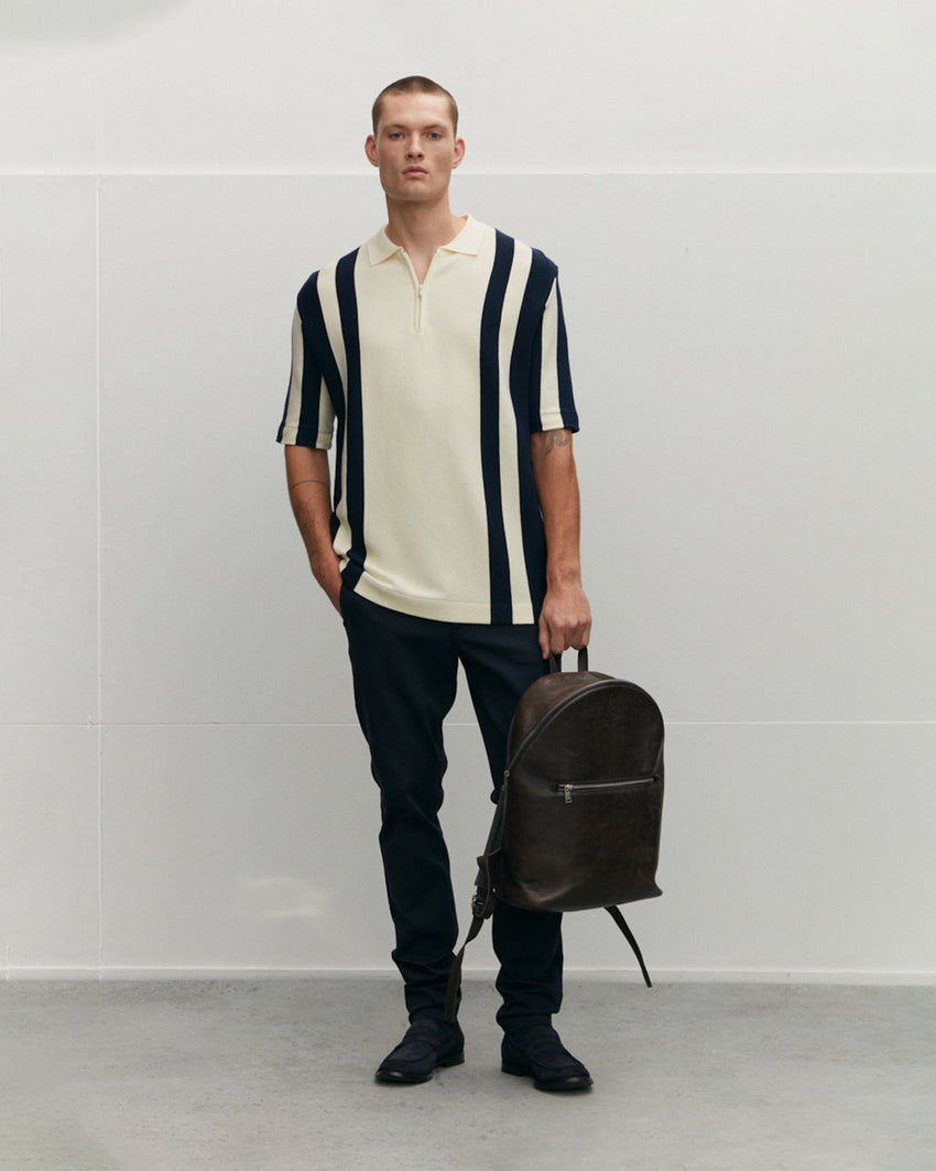 Zip Collar Polo