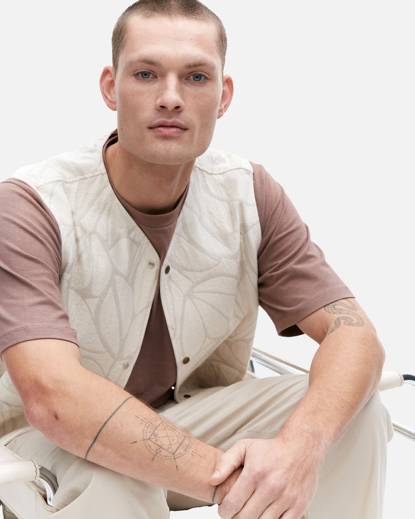 Jacquard Fabric Bodywarmer