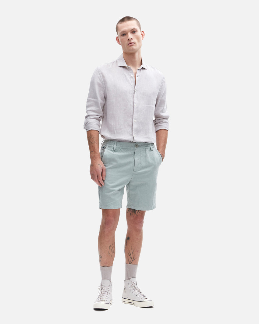 Linen Blend Shorts