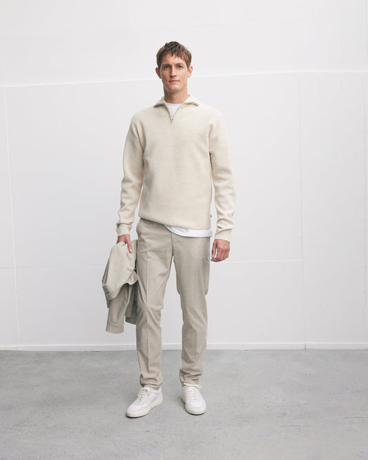 Technical Zipper Knit