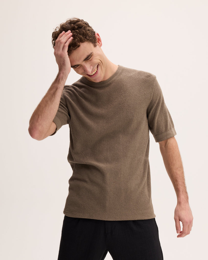 Boucle Knit Tee
