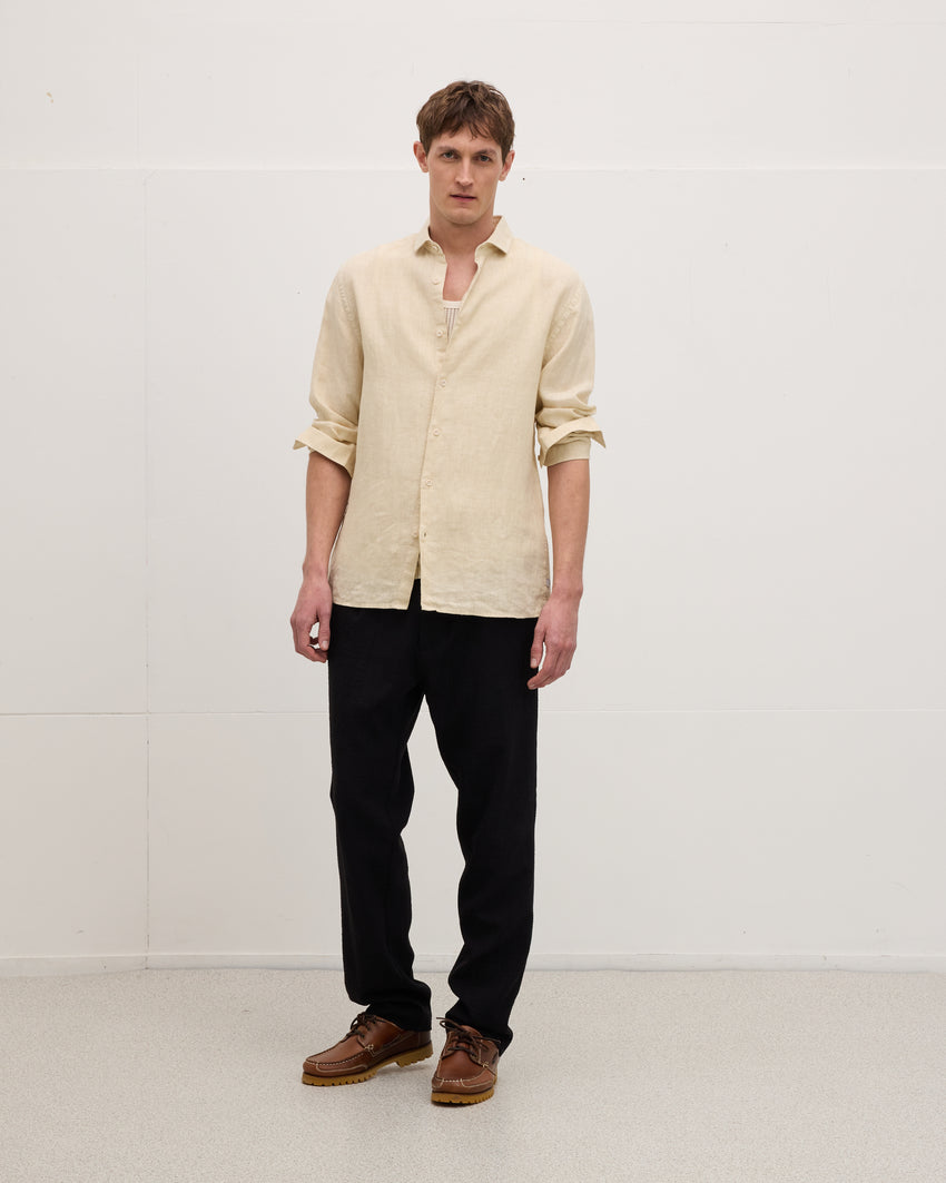 Linen Garment Dye Shirt