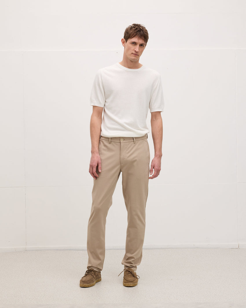 Soft Slim Fit Trousers