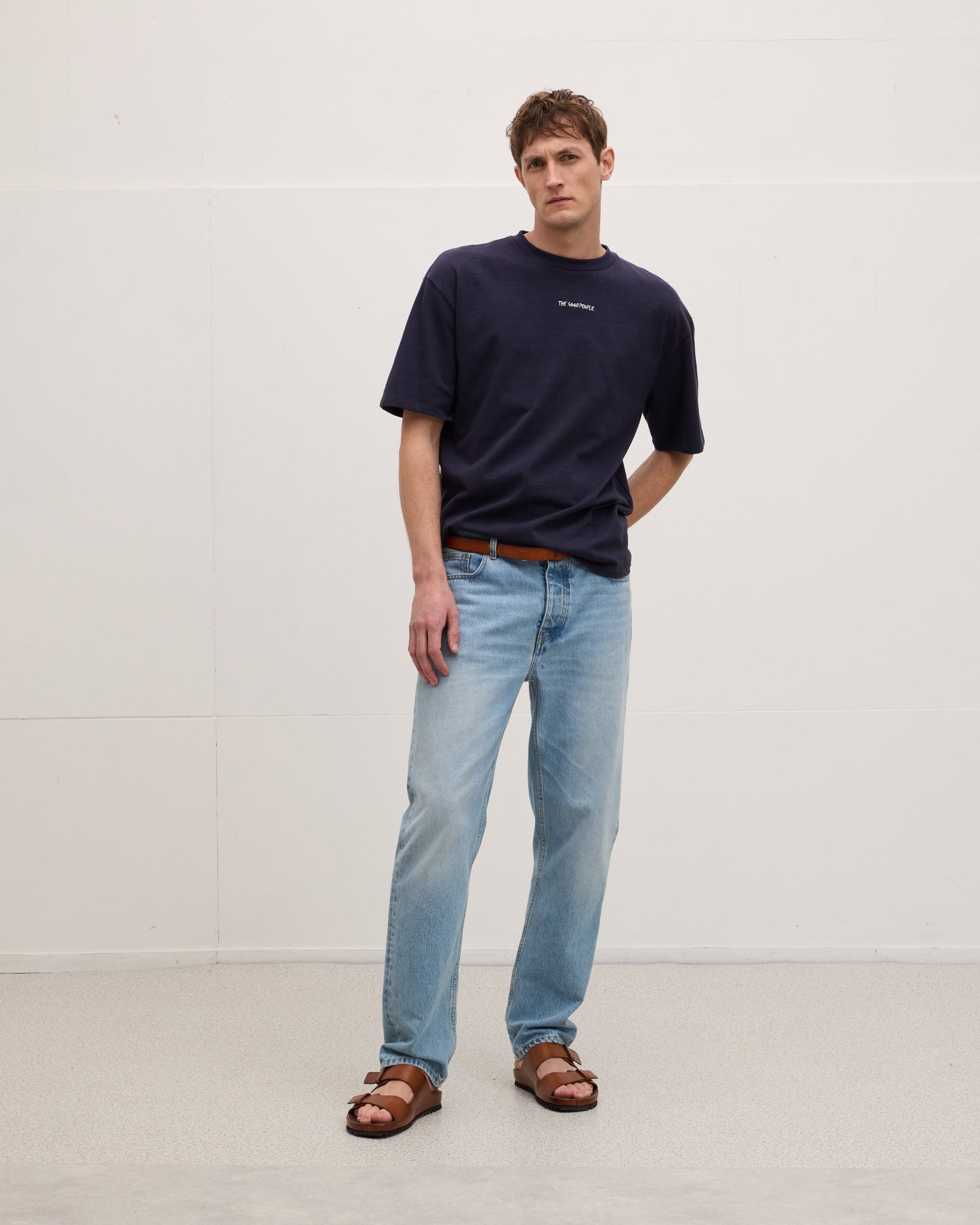 Embroidery Greek Artwork Tee