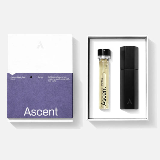 Ascent - Verpakking + parfum navullingl | Blauw