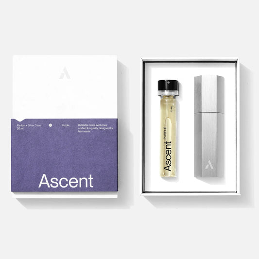 Ascent - Verpakking + parfum navullingl | Blauw