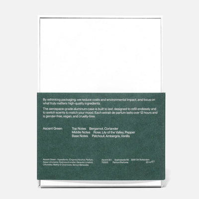 Ascent - Verpakking + parfum navullingl | Green