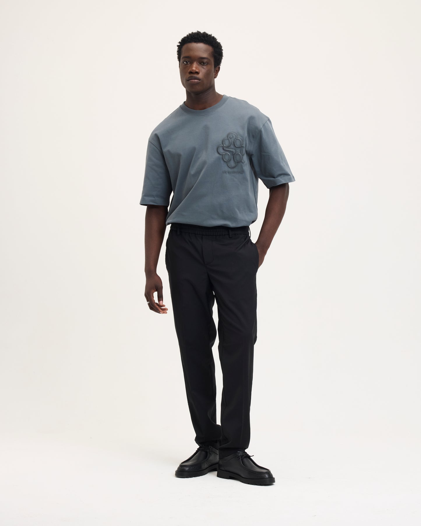 Bien Straight Fit Trousers Black