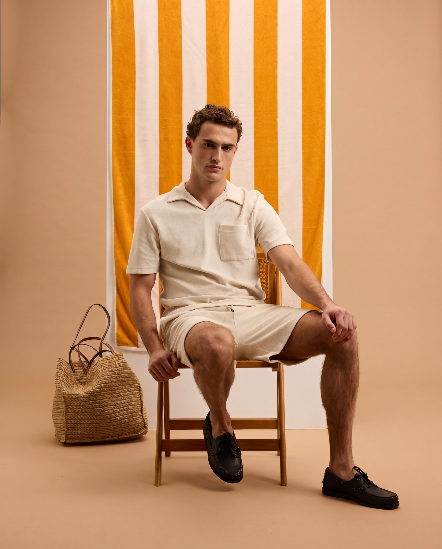 Ptowel Soft Toweling Polo