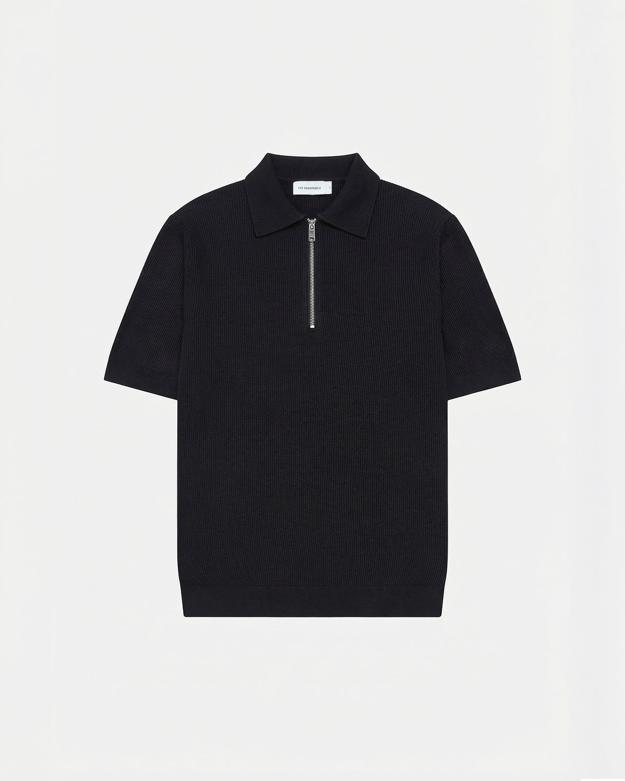 Par Knitted Zipper Polo