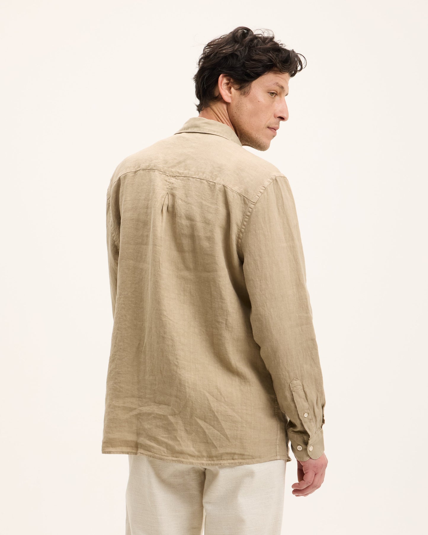 Soho Linen Garment Dye Shirt