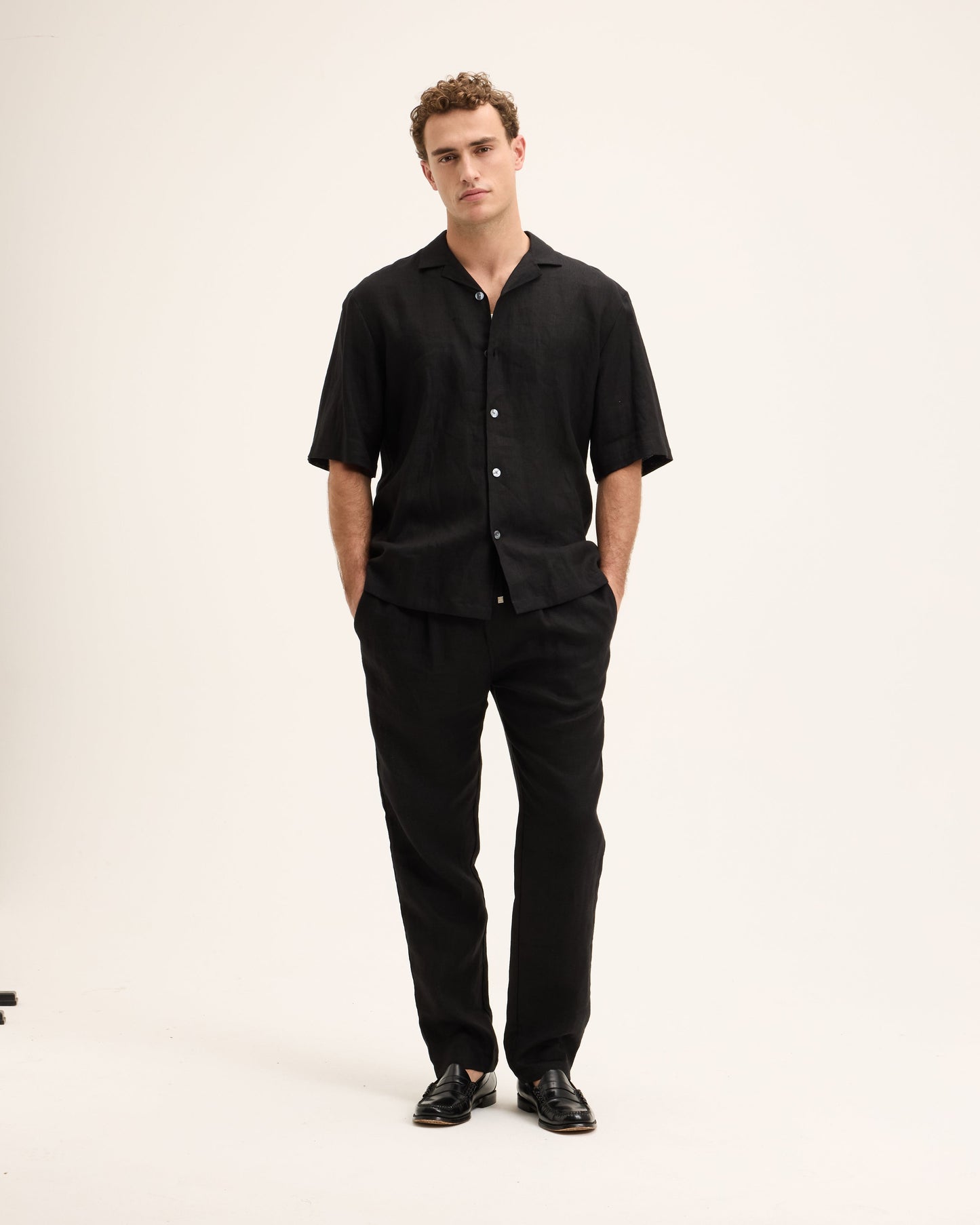 Soof Short Sleeved Linen Shirt