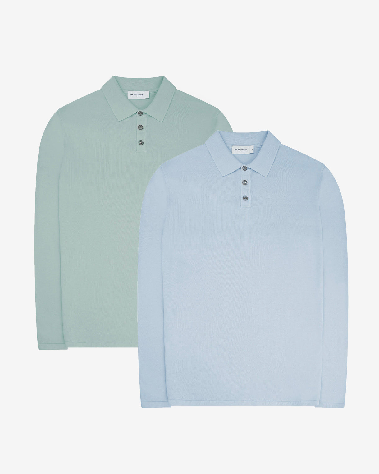 Kai Italian Knitted Polo 2-Pack