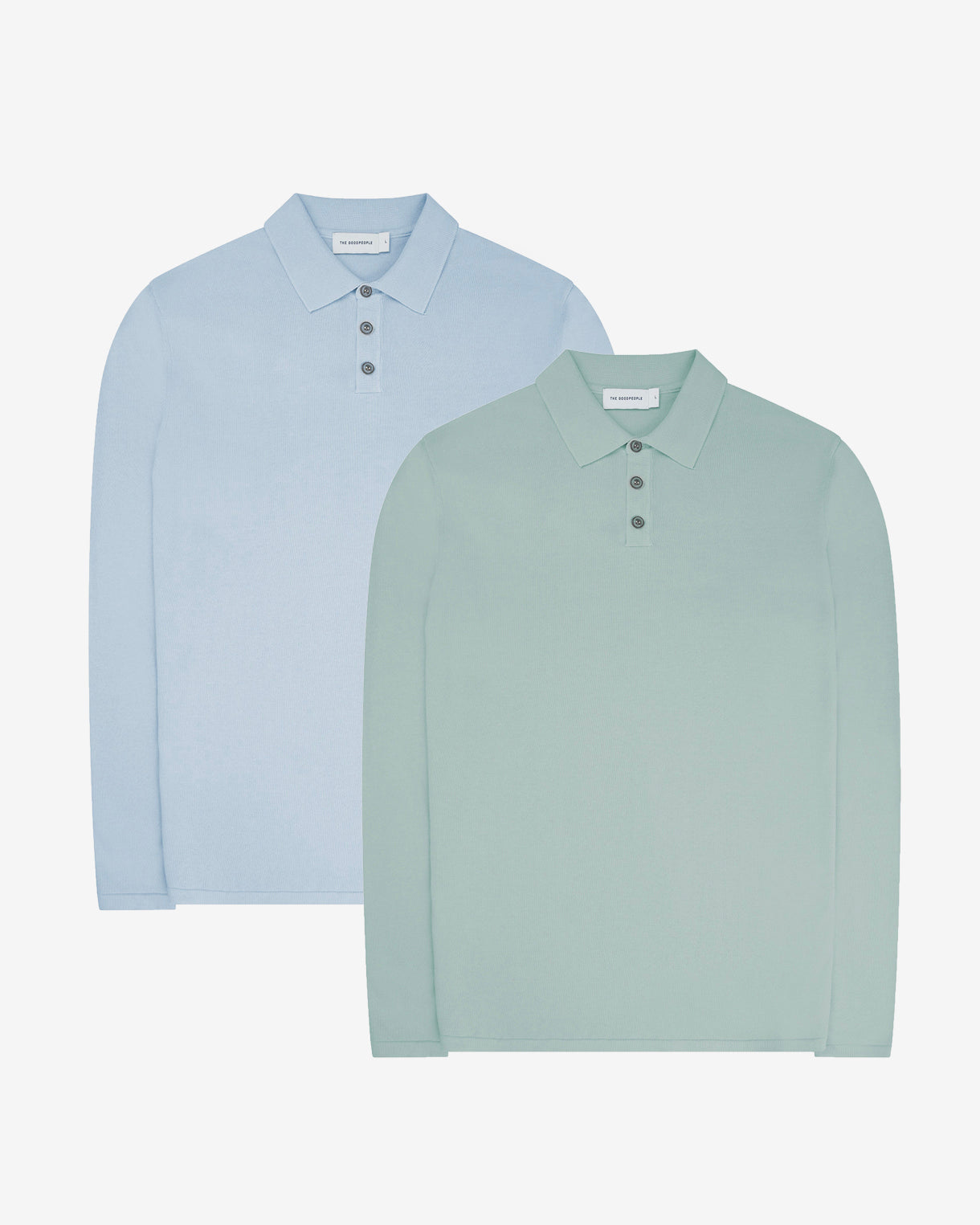 Kai Italian Knitted Polo 2-Pack