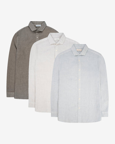 Soho Linen Mixed 3-Pack