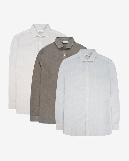 Soho Linen Mixed 3-Pack